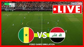 🔴Senegal vs Iraq Live | World Cup 2026 | Full Match Stream | Video Game Simulation screenshot 3