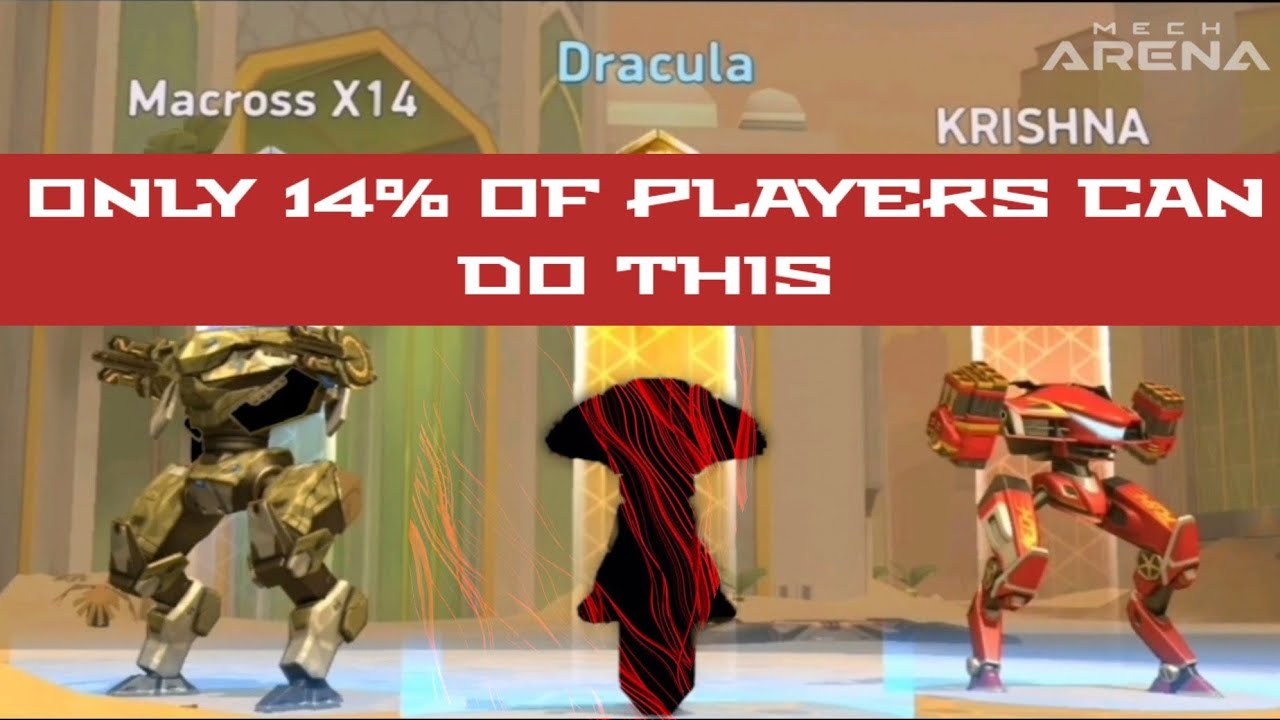 Only 14% of Players can do this | Mech Arena
