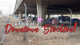 This Is How TERRIBLE Downtown Stockton, California Looks Now