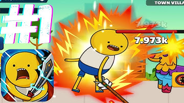 Mr Hero - Idle RPG - Gameplay Walkthrough Tutorial Part #1 (iOS, Android)