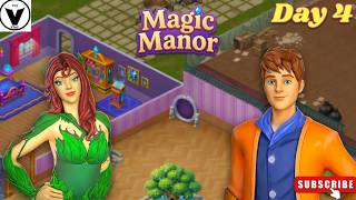 Magic Manor - a Match-3 Day 4 Complete