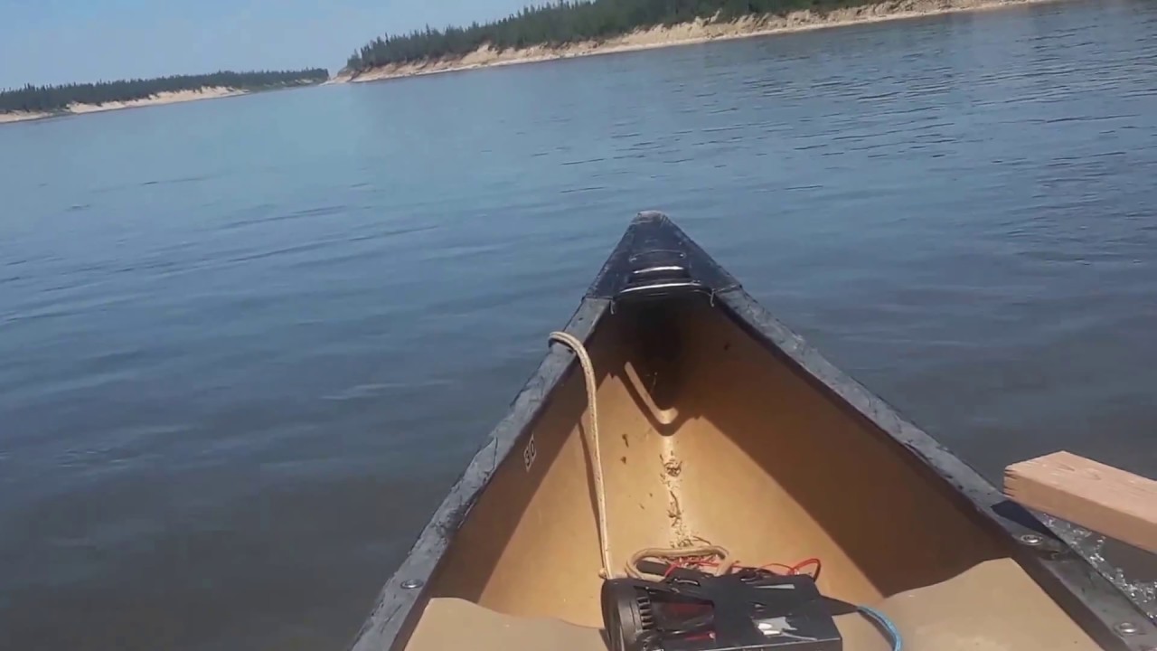 4hp canoe catamaran - youtube