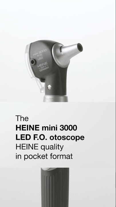 Otoscope Heine Mini 3000 à fibres optiques (F.O.)