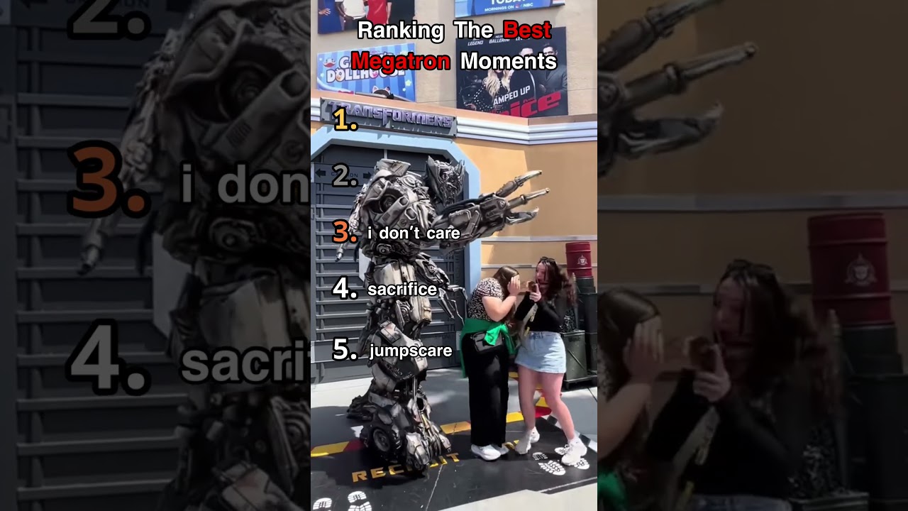 Ranking The Best Megatron Moments 🤣
