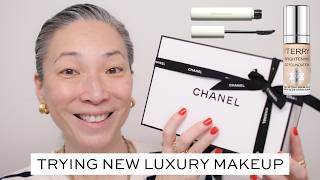 Trying New Makeup  CHANEL | By Terry | Victoria Beckham