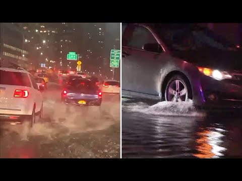 Severe storms cause flooding, outages across NY, NJ