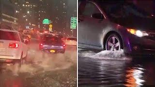 Severe storms cause flooding, outages across NY, NJ