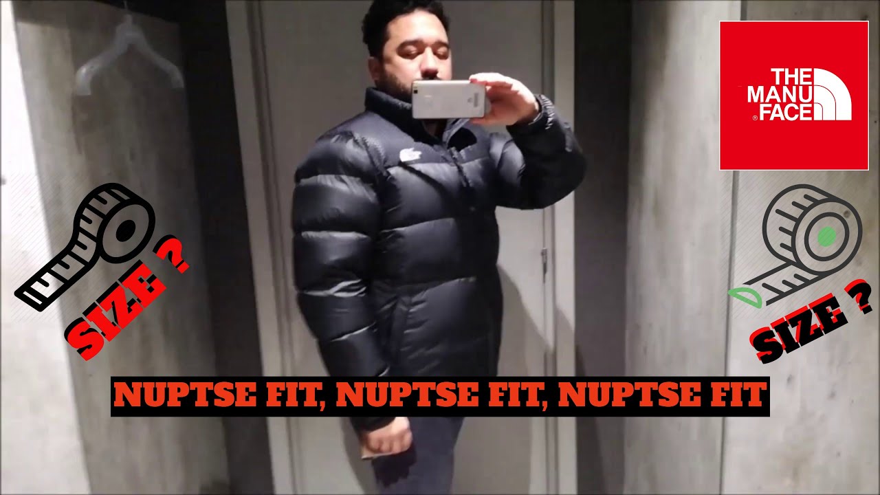the north face nuptse size guide