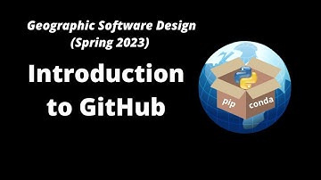 GEOG-510 Week 3 - Introduction to GitHub