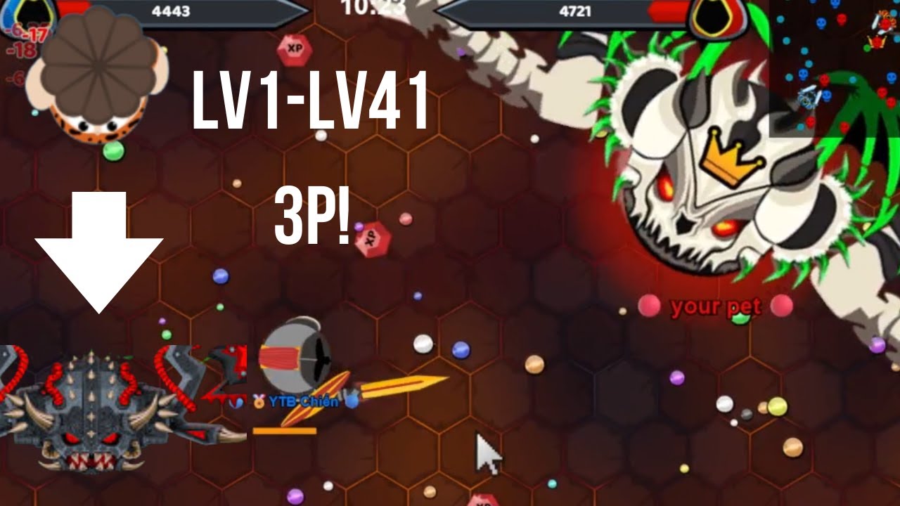 LV 1 → LV 41 CHỈ 3P !😱🔥 | EvoWars.io