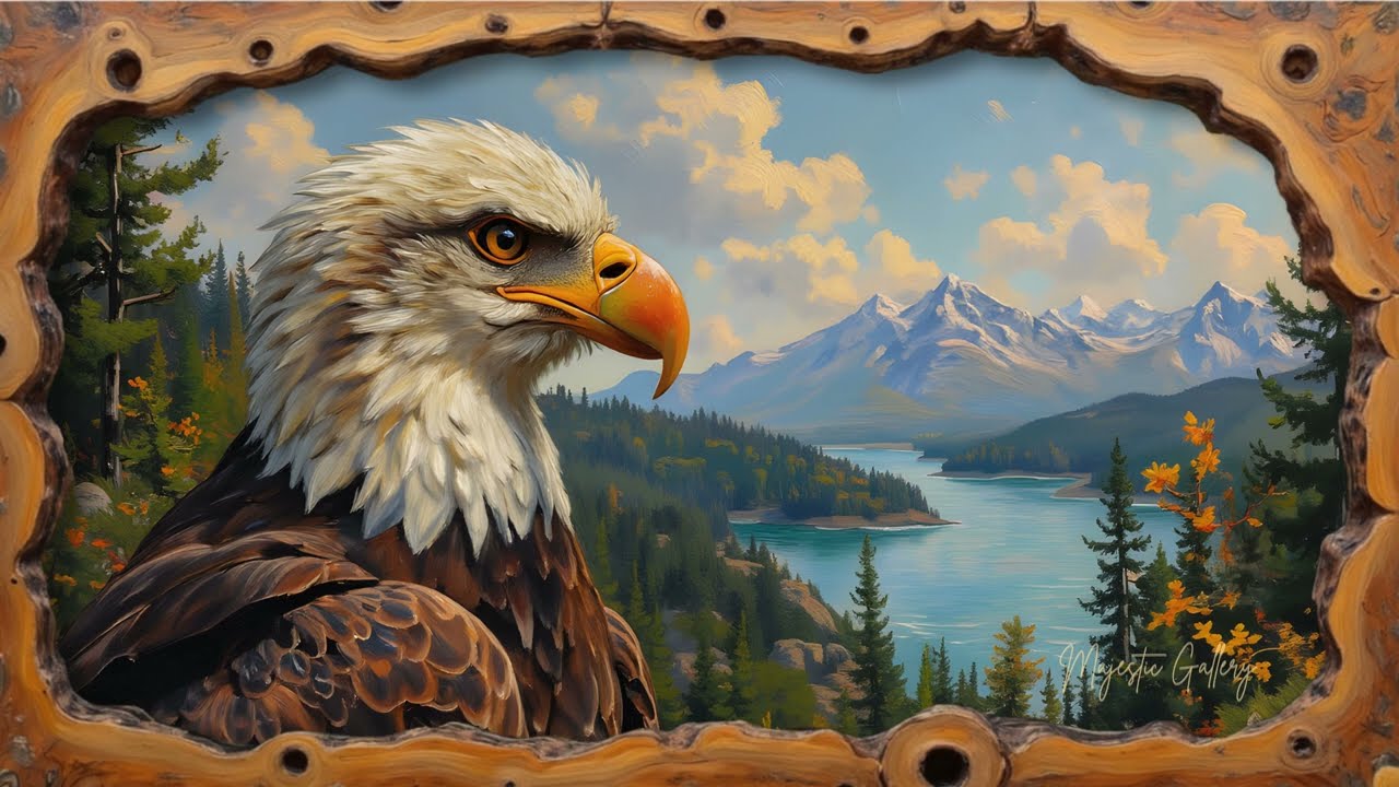 Eagle Paintings | FRAME TV ART Screensaver | Paintings in Frame