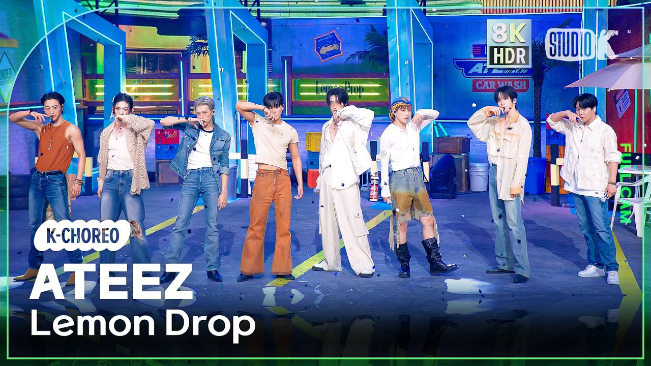 [K-Choreo 8K HDR] 에이티즈 직캠 'Lemon Drop' (ATEEZ Choreography) 🎧공간음향.Ver @MusicBank 250613