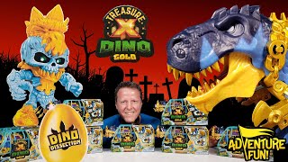 Treasure X Dino Gold “Frozen Dino Dissection” Glow In The Dark Dinosaur! Adventure Fun Toy review!