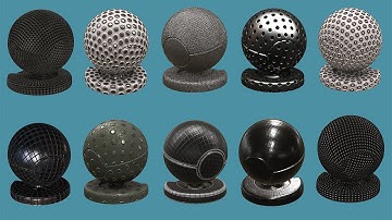 3DCoat PBR Material:  Various_01