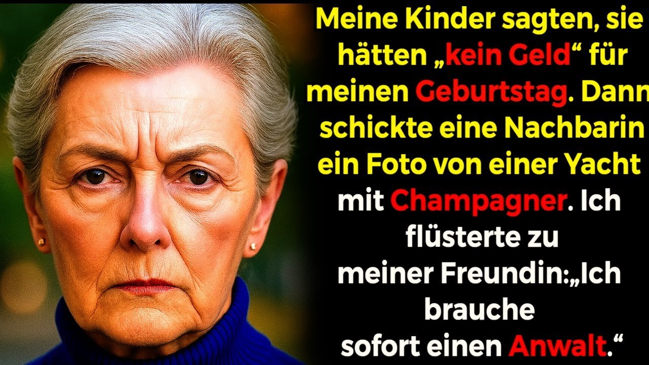 Sie Sagten „Kein Geld“ Für Meinen Geburtstag — Dann Sah Ich Fotos Von Ihnen Auf Einer Yacht