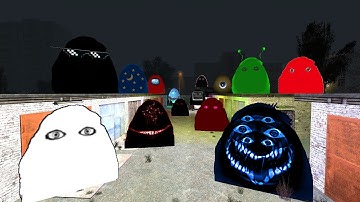 Nextbot ANGRY MUNCI SQUAD is After Me in GMod - Can I Escape the Madness?