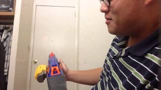 Nerf Rapidstrike Post-Rewire (Stock Voltage)