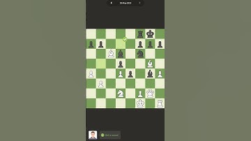 Daily Chess Puzzle Solution - 29 May 2023 | Chess Puzzle Bites