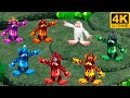 Prismatic mammott  all versions my singing monsters dawn of fire 4k