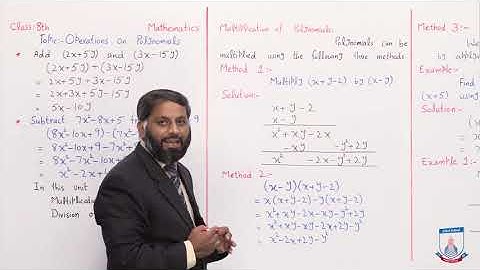 Class 8 - Mathematics - Chapter 12 - Lecture 01 - Examples - Allied Schools