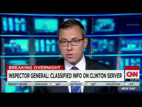 CNN shields Clinton Crime Syndicate; email server scandal; Bernie Sanders; 8-13-2015
