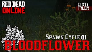 BloodFlower Locations Red Dead Online Collectors Item RDR2 Spawn Cycle 1
