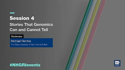 Irreducible Subjects - Session 4: Stories that Genomics Can and Cannot Tell