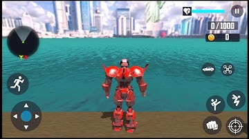 Dolphin Robot Transform Wars - Android Gameplay #3