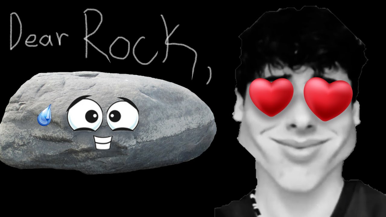 Rock Love Letter Poem | Video Created by Shino