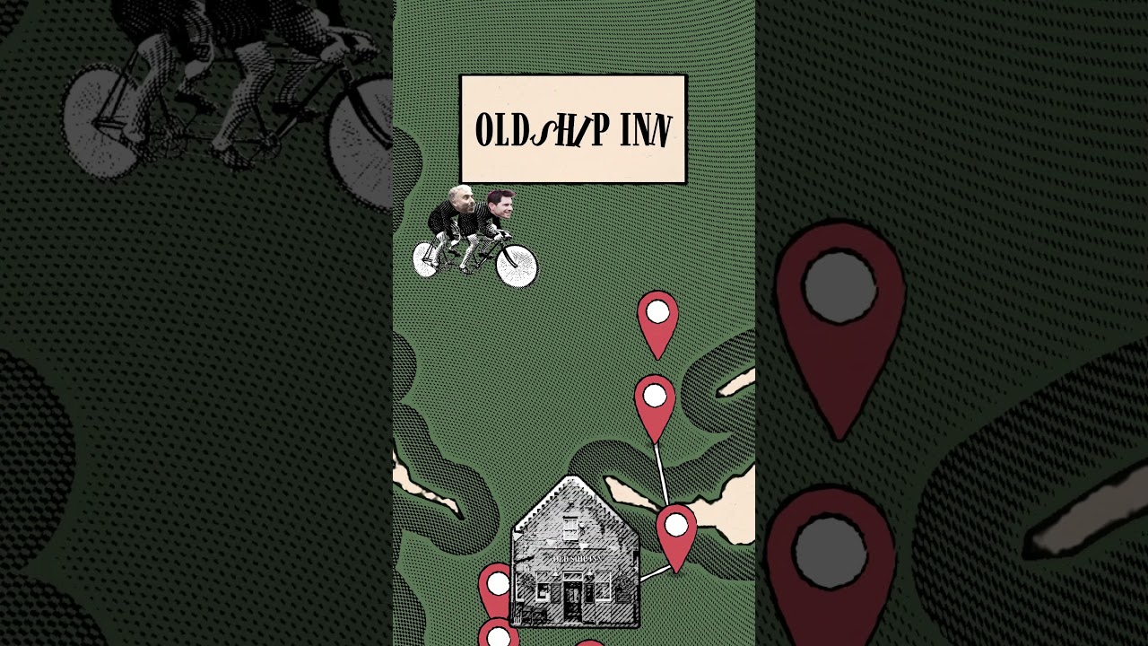 The Great Pub Ride Day 10 Route 🚲