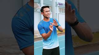 Rizzua Haizad Shows Keanu How To Train Like Malaysia's Top Hurdler - Demi Negaraku