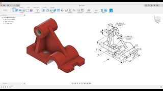 Fusion360 Part Modeling Tutorial-119. #design #3dmodeling #modelingtutorial #engineering#fusion360