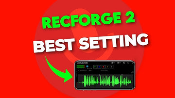 Recforge 2 Tutorial Hindi, Recforge 2 Best Settings, Best Audio Recording app For Android