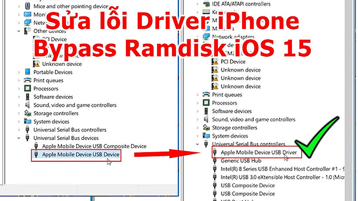 Fix lỗi mtp usb device driver cho điện thoại iphone năm 2024