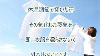 暑さ対策に、私はこれで？背中の黄ばみ・臭いが消えました。