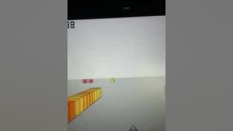 Cubefield op de iPad