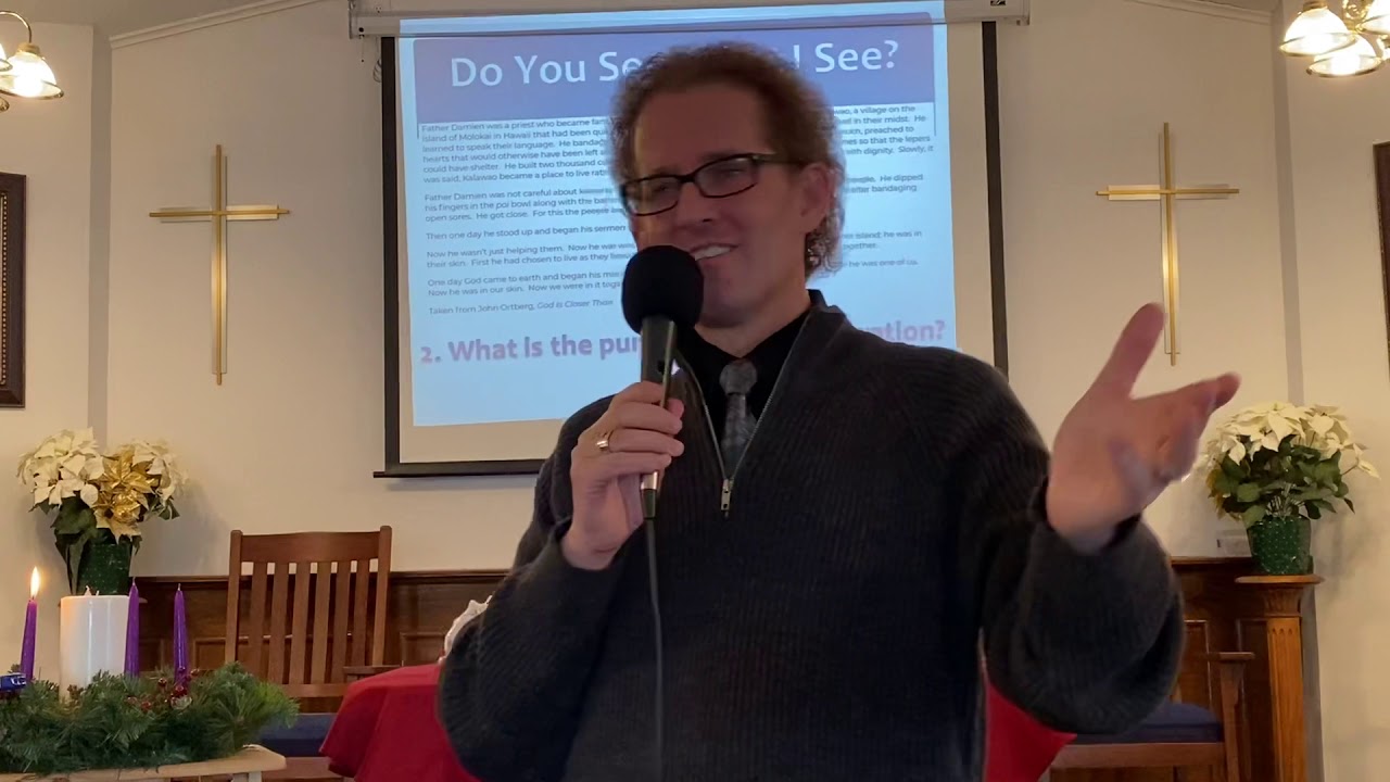 “Do You See What I See?”🎄(Luke 1) by Pastor Keith Ramsey