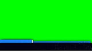 Green screen banner / Side topic for video