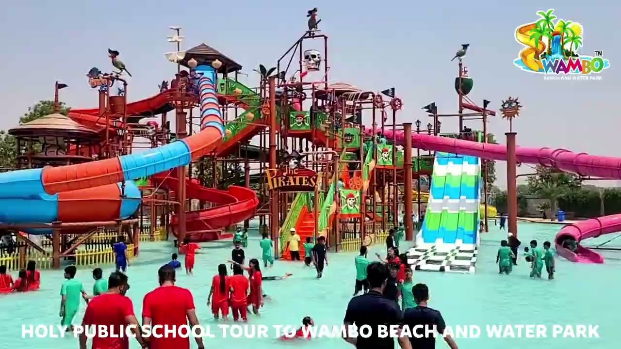 Holy Public School Tour To Wambo Beach And Water Park 2024 | Agra Water Park