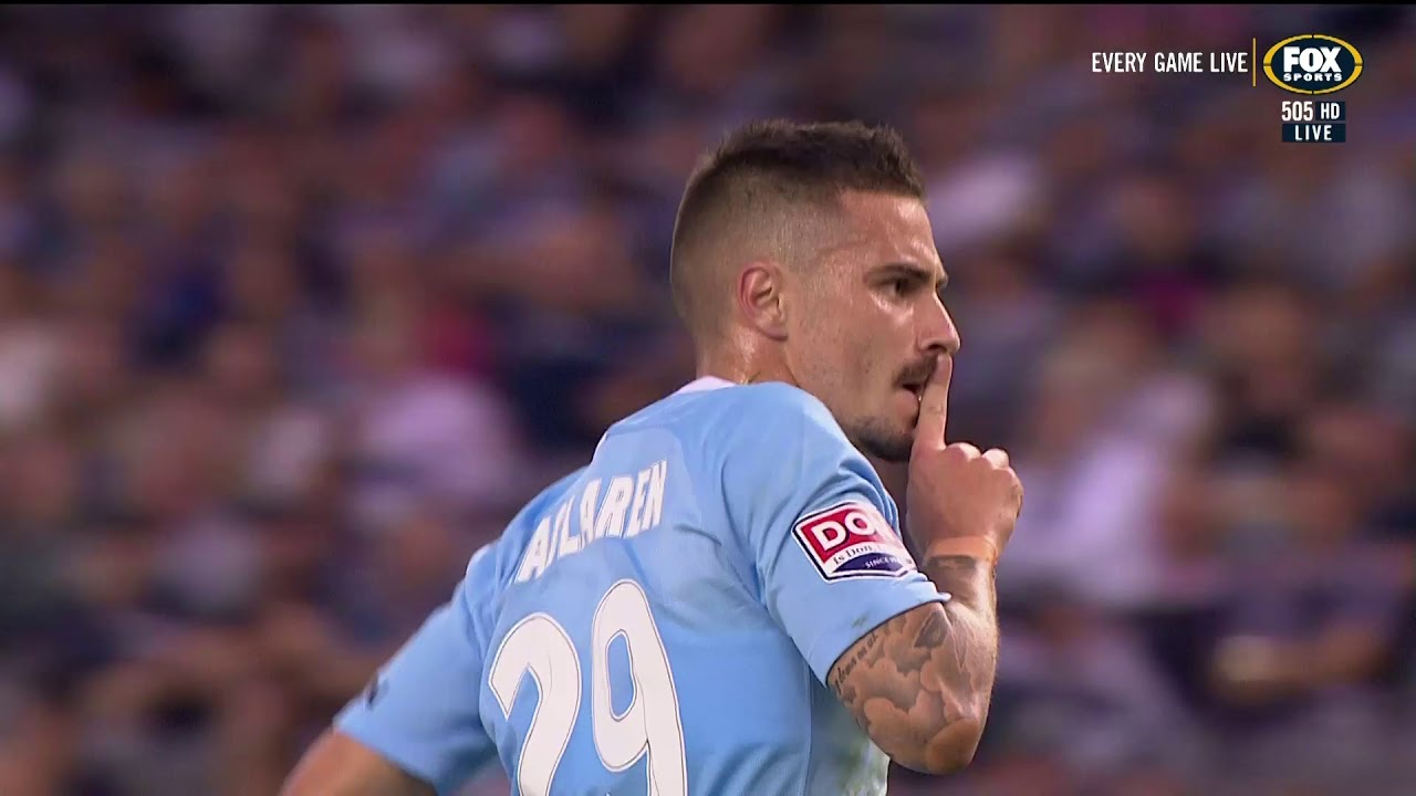 football score Hyundai A-League 2018/19 Round 20: Melbourne Victory 1 - 1 Melbourne City FC