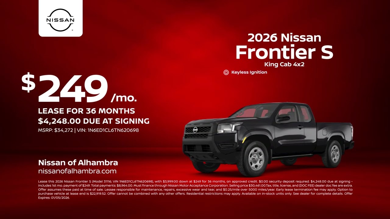 Nissan 12/30/2025 6670545