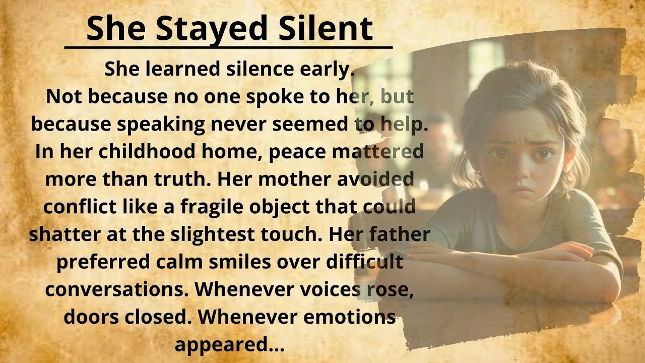 Learn English Through Story⭐English Story - She Stayed Silence