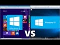 Comparing Windows 10 to Windows 8.1