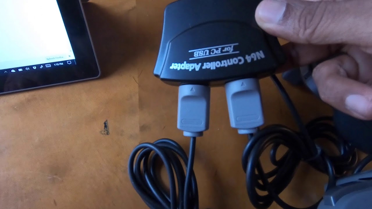 How To Connect And Use Mayflash Nintendo 64 N64 Adapter For Pc Usb Youtube - how to use mayflash adapter for roblox