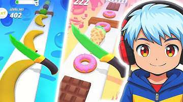 LIVE Perfect Slices – All Knives & Levels Unlocked | Ultimate Slicing & High Scores!