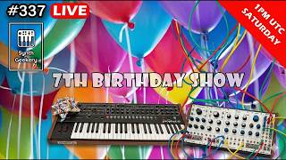 7th Birthday Show (Synth Geekery 337) screenshot 4