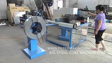 Big Spiral Core Machine D161 www.filtermakingmachine.cn