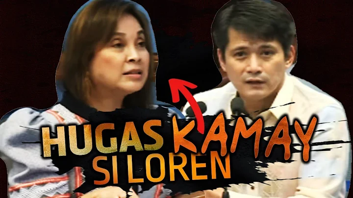 HUGAS KAMAY si Loren Legarda sa senado SINIGUNDAHA...