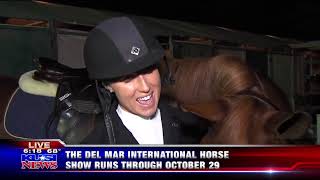 KUSI – Live at the Del Mar International Horse Show (1)