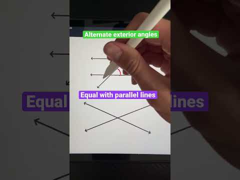 Video: Jsou stejné boční vnější úhly doplňkové?